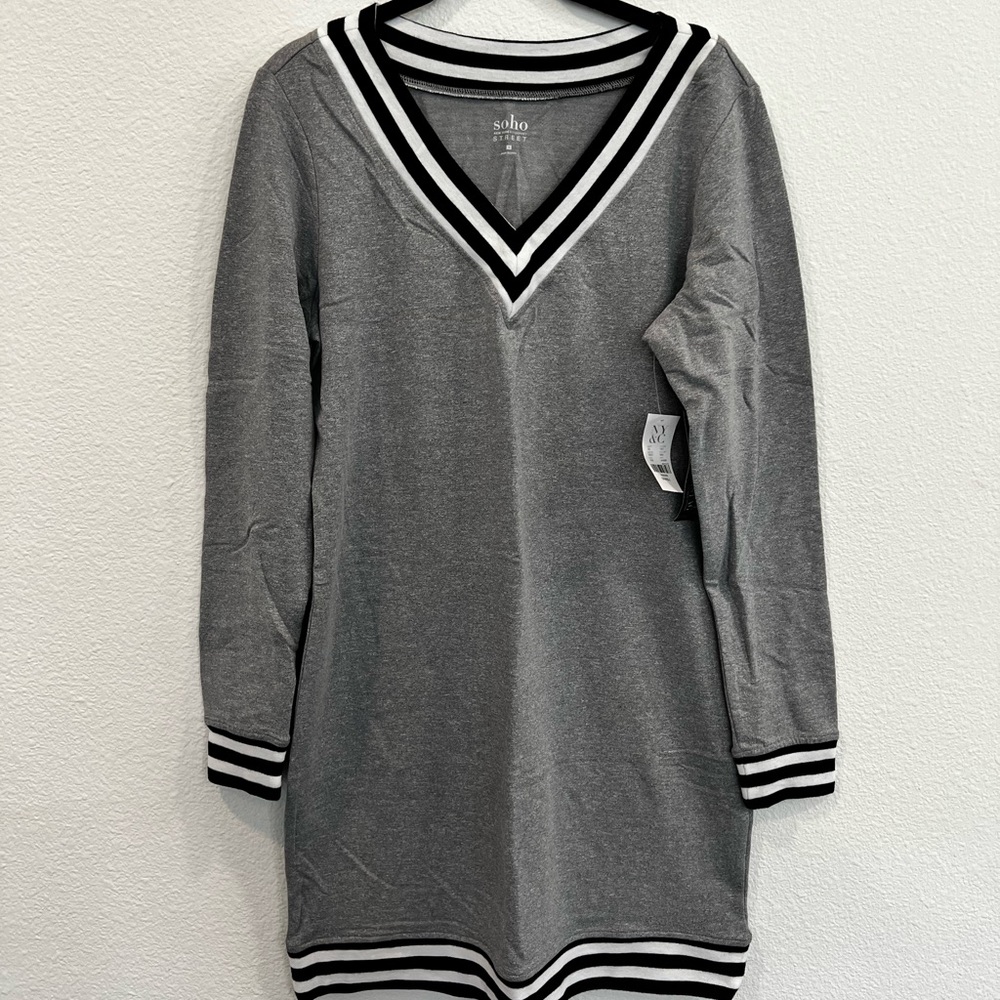 NY&C SOHO STREET SWEATER DRESS